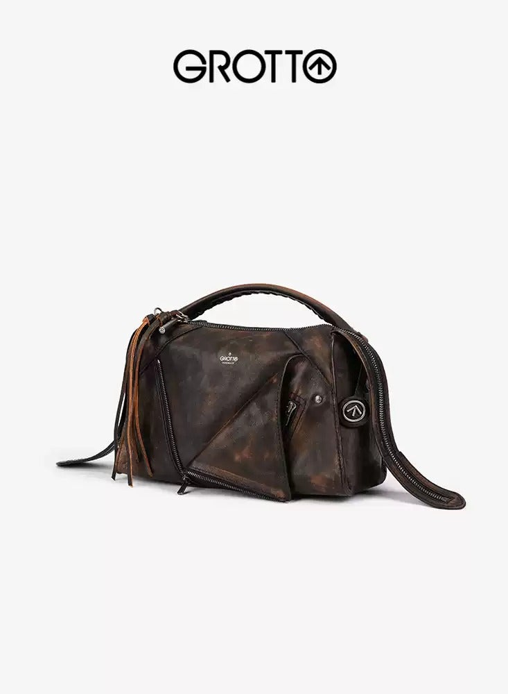 جي تي حقيبة كتف صغيرة بغطاء رفرف من غروتو حقيبة يد صغيرة - Image 1