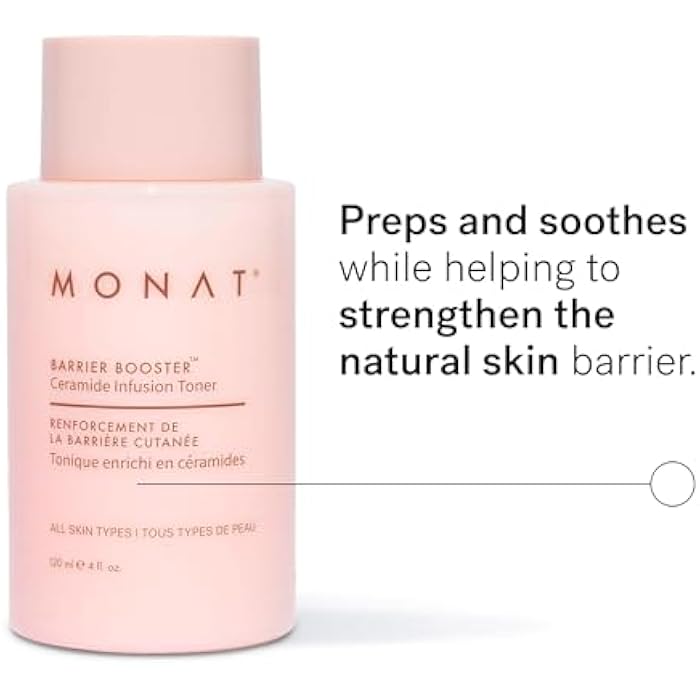 MONAT Barrier Booster™ Ceramide Infusion Toner – Hydrating, Fragrance-Free Milky Liquid for Stronger Skin Barrier, Calms Sensitivity, Preps & Soothes Face for Radiant Complexion – 120 ml / 4 fl oz - Image 2