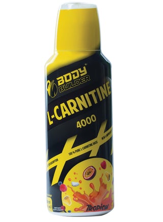 Body Builder L Carnitine Tropical 4000 Mg 25 Scoops 500 Ml | Best Price KSA 
