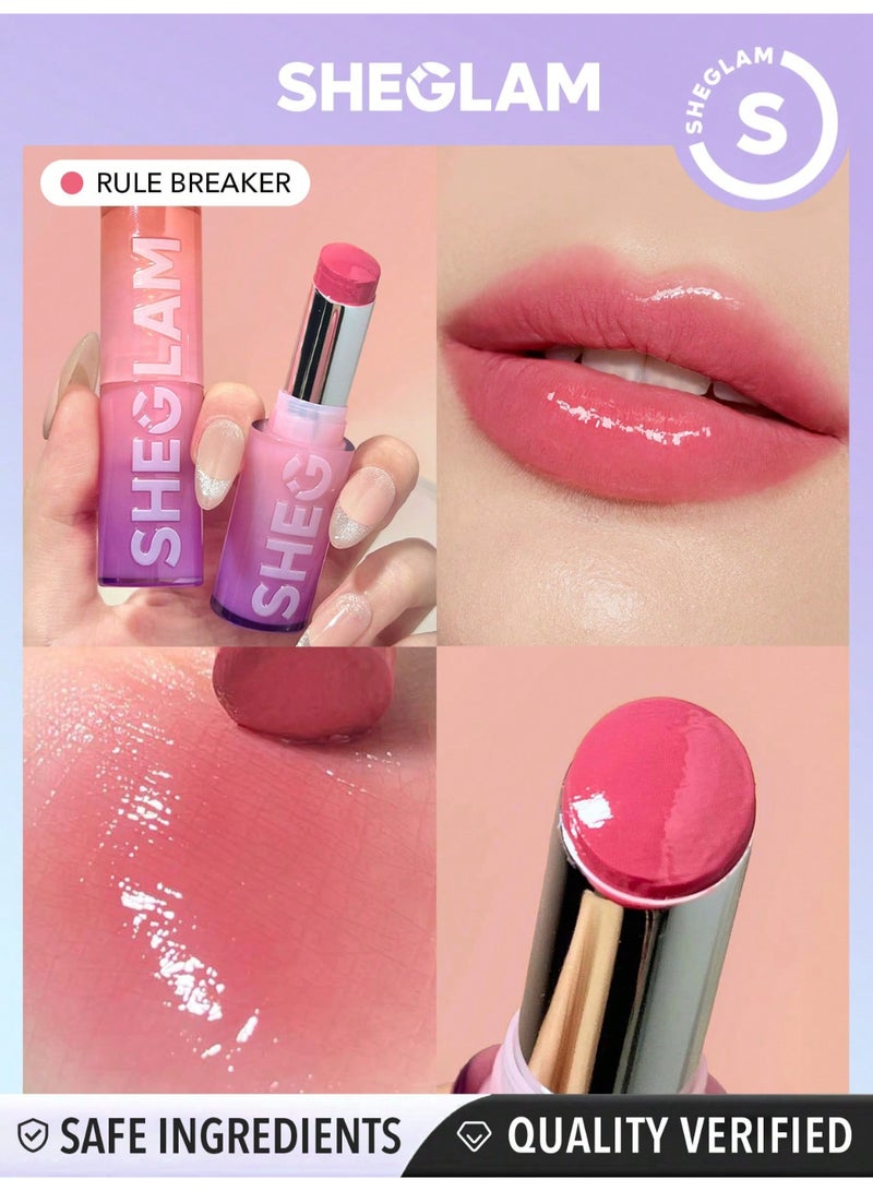 SHEGLAM SG Mirror Kiss High-Shine Lipstick Rule Breaker - Image 2