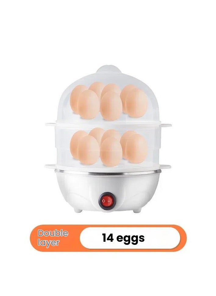 Generic - 14-Capacity Electric Egg Boiler – Multi-Cooker for Poached, Scrambled, Boiled Eggs & Steamed Food – Compact, Auto Shut-Off, Low Noise - Image 1