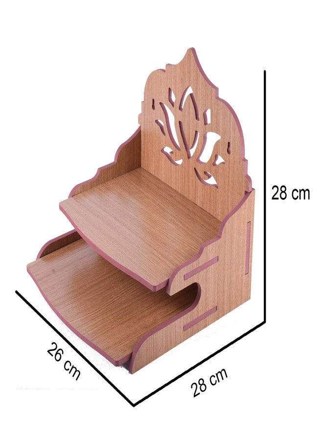 MS Enterprises Wooden Beautiful Plywood Mandir Pooja Room Home Decor Office OR Home Temple Wall Hanging Product (7) - Image 5