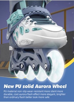 Size Adjustable Light Up Roller Skates for Girls Boys Beginner Skate Shoes Kids Roller Skates Indoor Outdoor with All Light Up Wheels - pzsku/ZDBCD5AD48936732CE45CZ/45/_/1739437770/d9e50333-19d1-40e5-915b-669a4c01ae3b