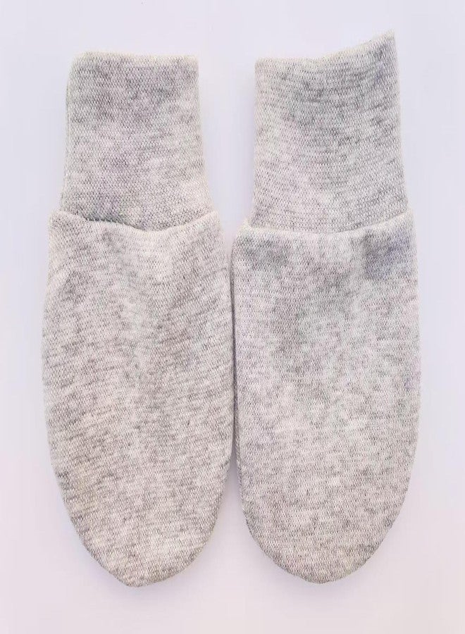 Adeimoo Newborn Baby Mittens Infant Toddler No Scratch Cotton Gloves for 0-6 Months Boys Girls - Image 4