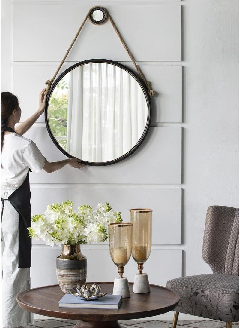 لوفت إيدن، مرآة، دائرية، D55XP1.4 سم، زجاج، معدن-162344A - Image 1