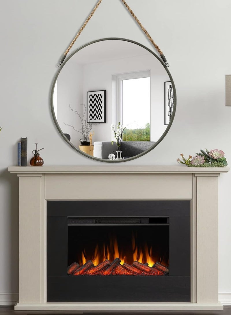 لوفت إيدن، مرآة، دائرية، D55XP1.4 سم، زجاج، معدن-162344A - Image 5