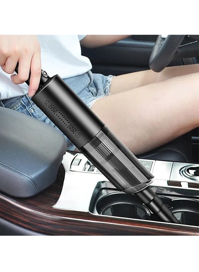 Cordless, foldable and rechargeable portable vacuum cleaner for car and home, 6000 Pa – 120W – 12V / 8802 - Image 4