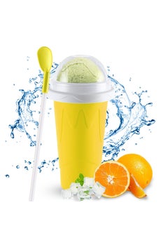 COOLBABY Magic Quick Frozen Smoothies Cup Cooling Cup Double Layer Squeeze Slushy Maker Cup Cool Stuff Gifts for Kids