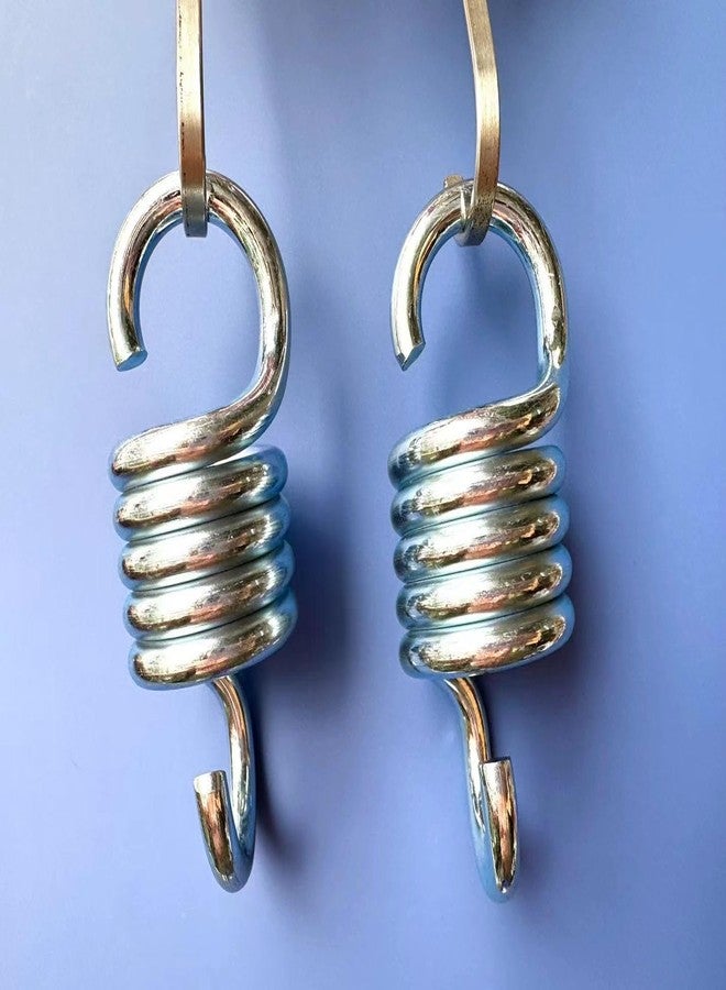 WILD MAN Heavy Duty 1100LBS Capacity 4INCH Spring Hammock Chair - Porch Swing Suspension Hanger for Hammock, Boxing Bag, Hanging Chair, Gym, Patio - 2 Pieces - Image 2