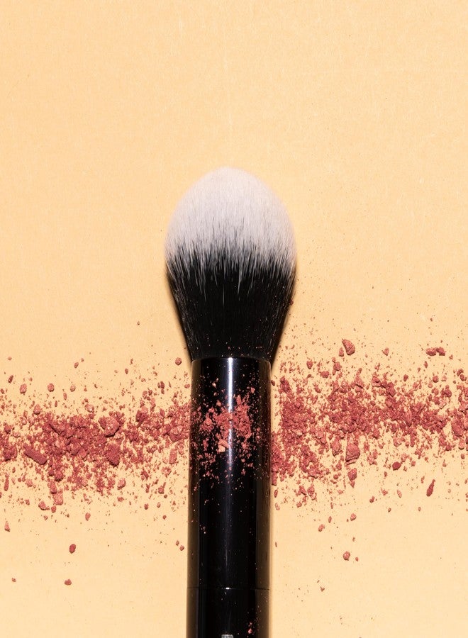 Lune+Aster Powder Duo Brush - Multi-tasking, dual-ended vegan Powder Duo Brush. - Image 4