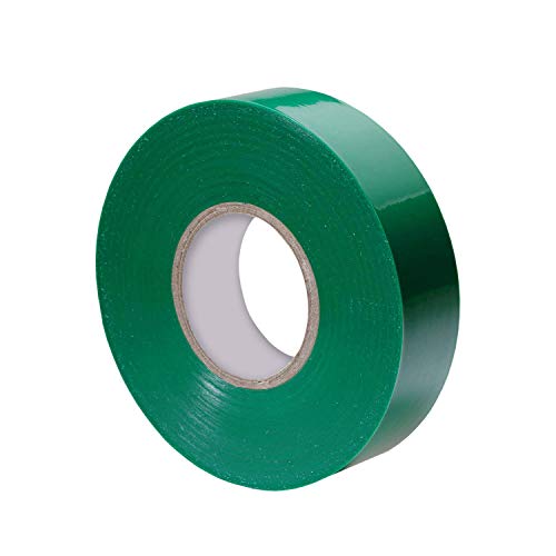 Xtricity Vinyl Green Electrical Tape 3/4 inch x 66 Ft for Electrical Insulation, Wire Bundling and DIY Repairs – Durable, Stretchy, General Purpose – Up to 600V (1 Pack) - Image 1