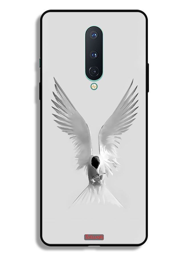 Tolwak OnePlus 8 Protective Case Cover Wings - Image 2