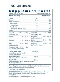 Unicity Unicity Chi-oka Matcha 30 Servings  - Image 3