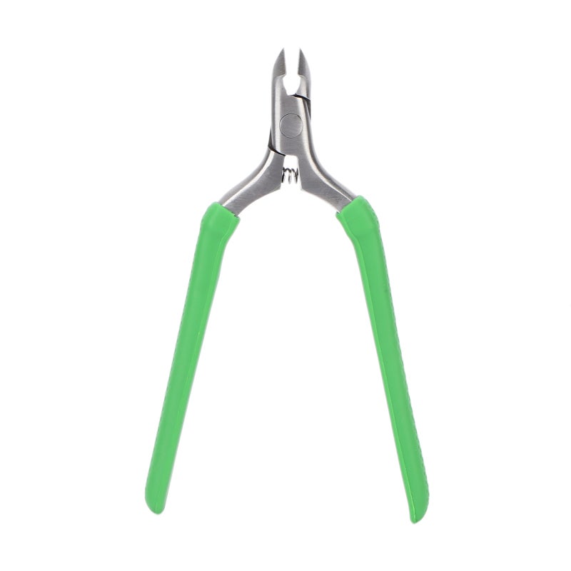 Cuticle Cutter Stainless Steel Ingrown Toenail Clipper for Thick Hard Nails - Ergonomic Non Slip Nail Tool with Incisive Edge for Home Pedicure Kit Dead Skin Remover - Image 2