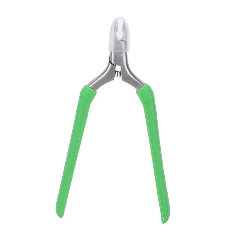 Cuticle Cutter Stainless Steel Ingrown Toenail Clipper for Thick Hard Nails - Ergonomic Non Slip Nail Tool with Incisive Edge for Home Pedicure Kit Dead Skin Remover - Image 1