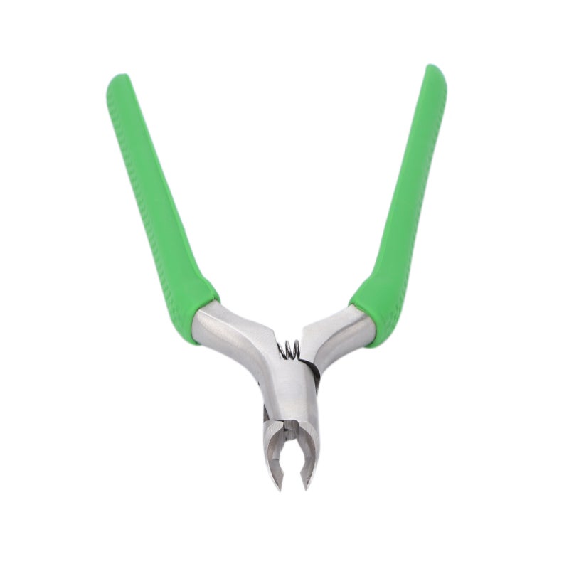 Cuticle Cutter Stainless Steel Ingrown Toenail Clipper for Thick Hard Nails - Ergonomic Non Slip Nail Tool with Incisive Edge for Home Pedicure Kit Dead Skin Remover - Image 4