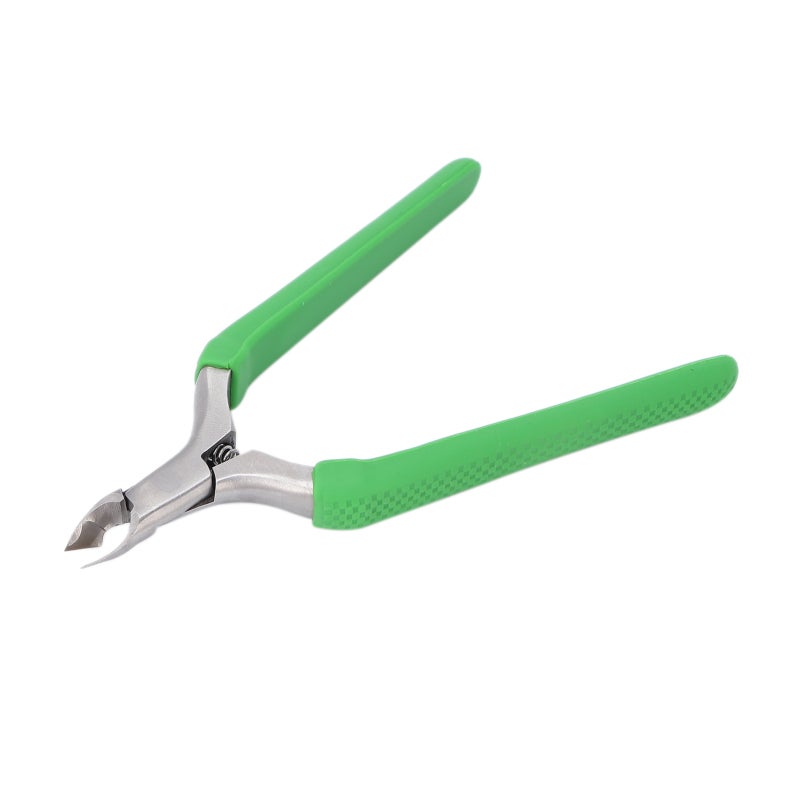 Cuticle Cutter Stainless Steel Ingrown Toenail Clipper for Thick Hard Nails - Ergonomic Non Slip Nail Tool with Incisive Edge for Home Pedicure Kit Dead Skin Remover - Image 5