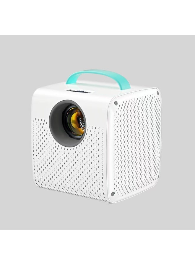 Bukela Mini Projector, 1080P Support, Book Projector for Reading, Portable Projector with Handle, USB/HDMI Connection, 50 ANSI, 20"-70" Screen Video Projector for Laptop/PC/Smartphone - Image 2
