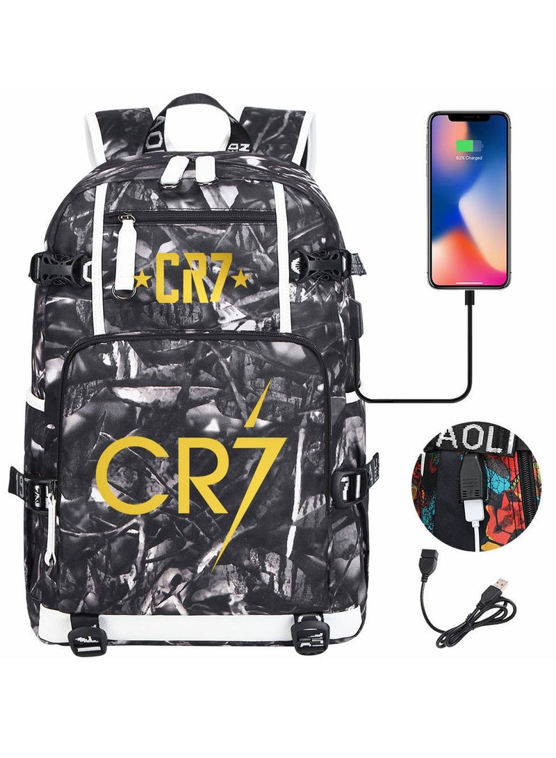 CR7 New Printed Backpack 