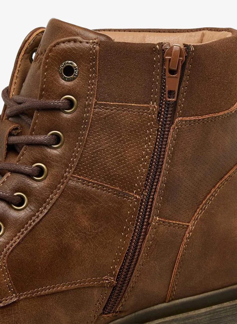Lee Cooper BROWN Men Lace-Up Ankle Boots for Men | Best Price UAE