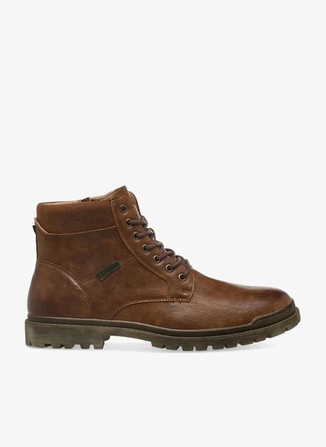 Lee Cooper BROWN Men Lace-Up Ankle Boots for Men | Best Price UAE