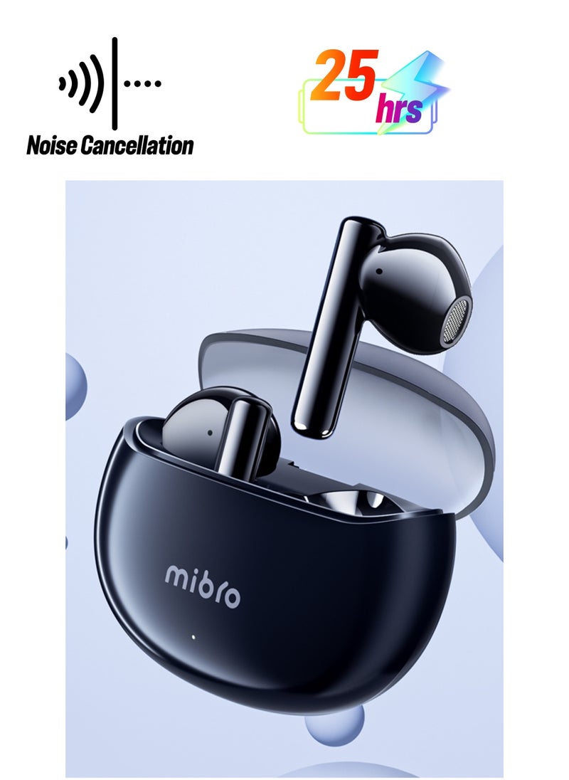 Mibro Earbuds 2 Wireless Earbuds BT 5.3 Light Weight Headphones IPX5 Waterproof Pleasant Stereo Sound Easy Pairing  - Image 1