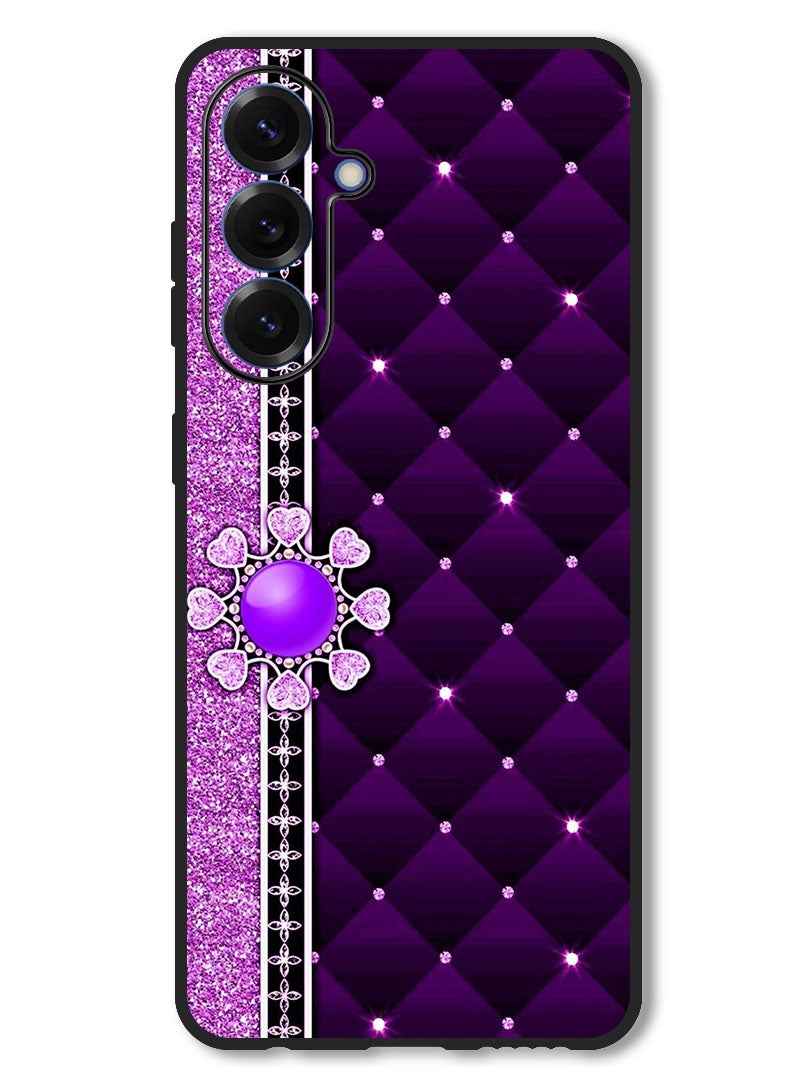 Theodor Case Compatible with Samsung Galaxy A36 Protection Shockproof Bumper Cover Purple Stappers - Image 1