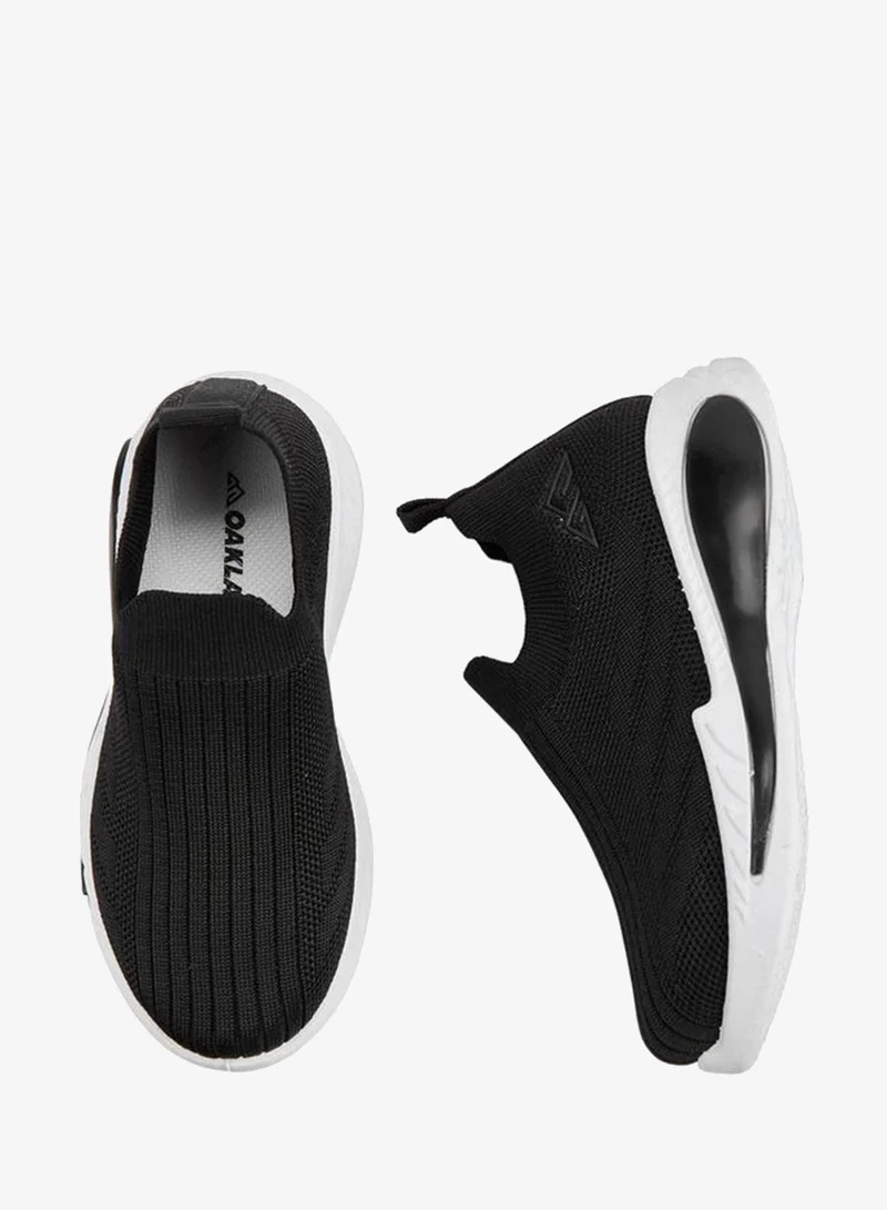 Oaklan By Shoexpress BLACK Boys Slip-On Breathable School Shoes for Men | Best Price UAE