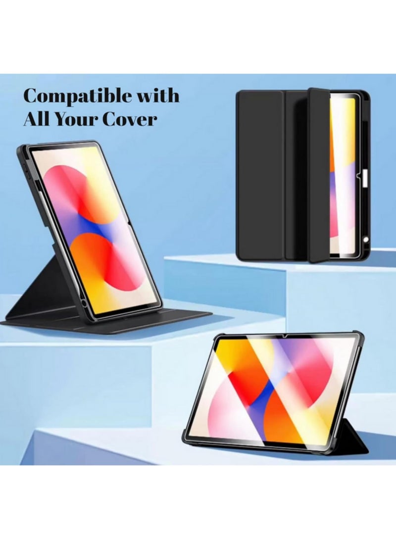 DUSALA 1Pack Ultra Clear Tempered Glass Screen Protector for Huawei MatePad SE 11 inch (2024) 9H Hardness HD Scratch-Resistan Anti-Fingerprint Bubble-Free Touch-Sensitive - Image 4