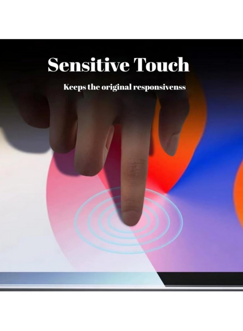 DUSALA 1Pack Ultra Clear Tempered Glass Screen Protector for Huawei MatePad SE 11 inch (2024) 9H Hardness HD Scratch-Resistan Anti-Fingerprint Bubble-Free Touch-Sensitive - Image 5