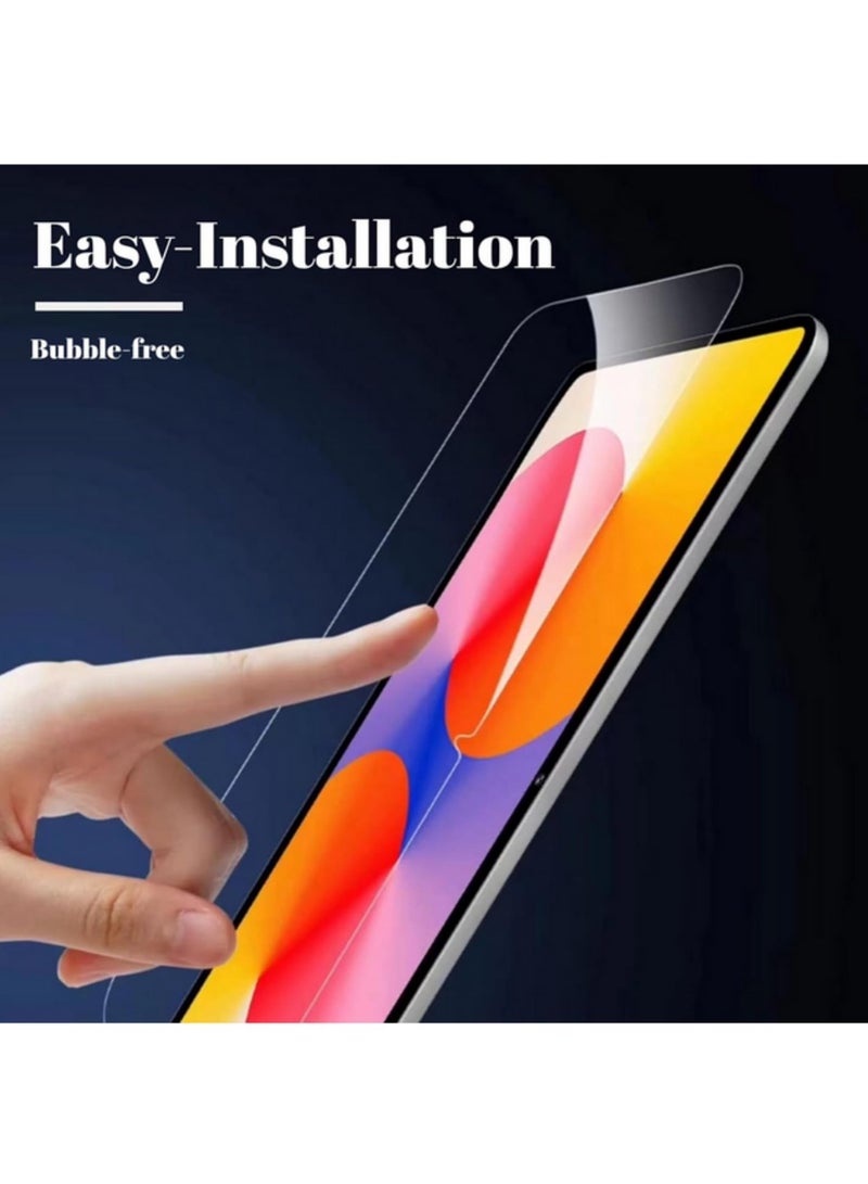 DUSALA 1Pack Ultra Clear Tempered Glass Screen Protector for Huawei MatePad SE 11 inch (2024) 9H Hardness HD Scratch-Resistan Anti-Fingerprint Bubble-Free Touch-Sensitive - Image 2