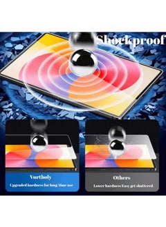 DUSALA 1Pack Ultra Clear Tempered Glass Screen Protector for Huawei MatePad SE 11 inch (2024) 9H Hardness HD Scratch-Resistan Anti-Fingerprint Bubble-Free Touch-Sensitive  - Image 3