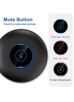 Excefore Conference USB Microphone, 360° Omnidirectional Laptop PC Computer External Conference Mic with Mute Button, Compatible with MacOS Windows for Zoom Meeting, Online Learning, Skype VD60  - Image 5