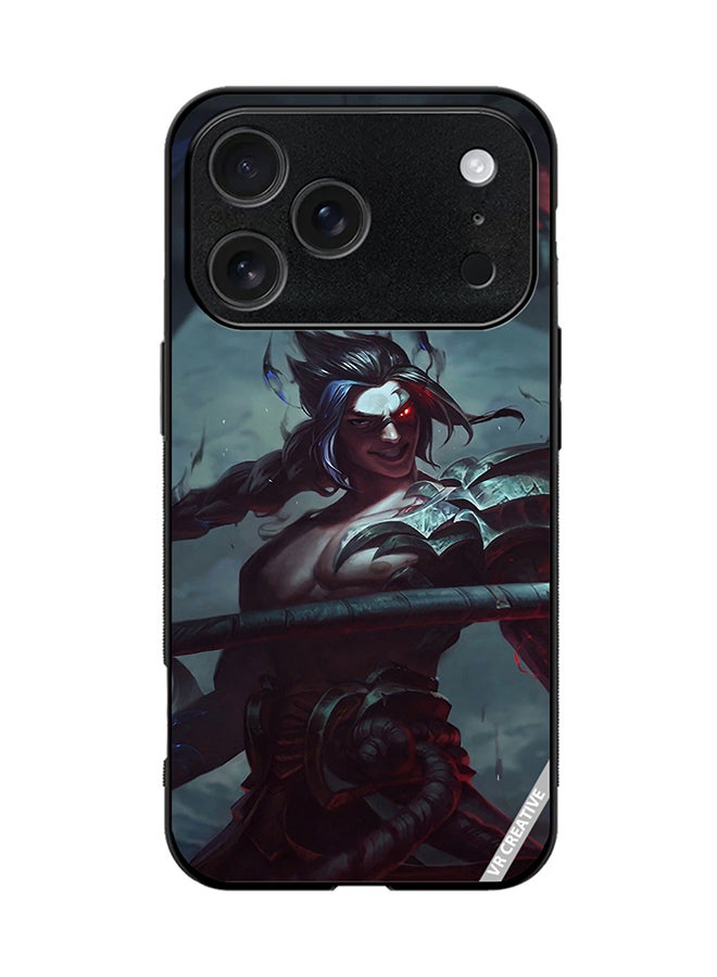 VR CREATIVE Protective Case Cover For Apple iPhone 17 Pro Kayn League Of Legends Design Multicolour
