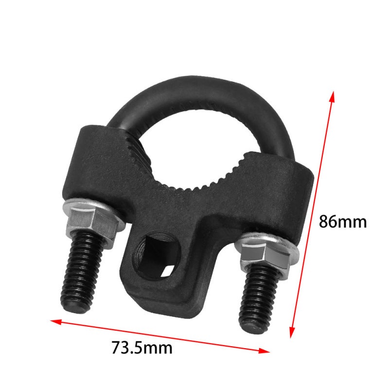 Inner Tie Rod Tool 3/8 Inch Carbon Steel Low Profile - Sturdy Wear-Resistant Compact Design for Inner Tie Rod Removal Installation on Standard Cylindrical End Tie Rods - Image 5