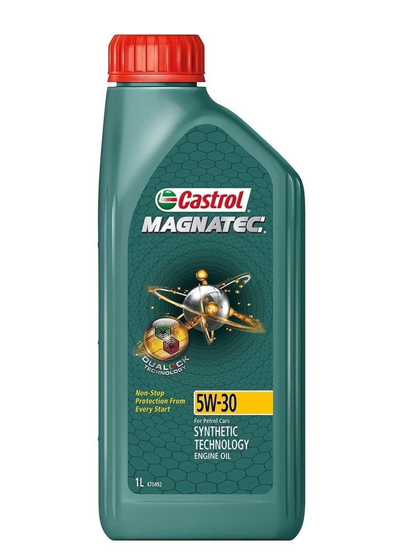 كاسترول زيت محرك كاسترول ماجناتيك 5W-30 – حماية فورية من أول تشغيل/ كرتون ( 12  عبوة × 1 لتر ) - Image 2