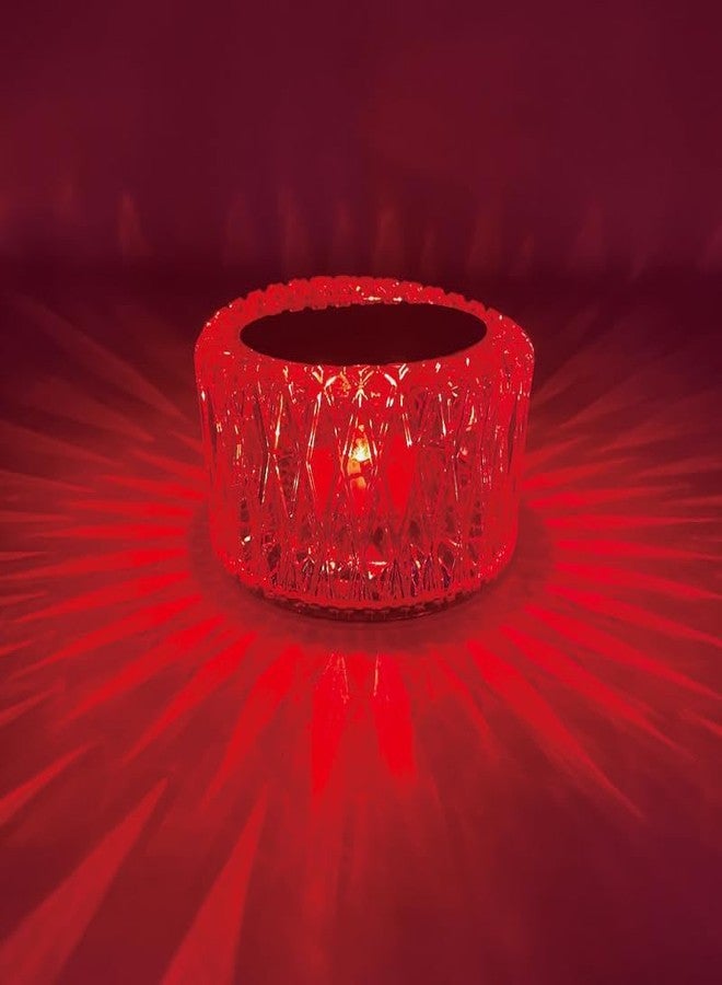 Drumstone (𝗦𝗽𝗲𝗰𝗶𝗮𝗹 𝟭𝟬 𝗬𝗲𝗮𝗿𝘀 𝗪𝗮𝗿𝗿𝗮𝗻𝘁𝘆 Romantic LED Crystal Table Lamp – Elegant Bird Nest Design with 16 Colors, Touch Sensor Control & USB Power - Image 2
