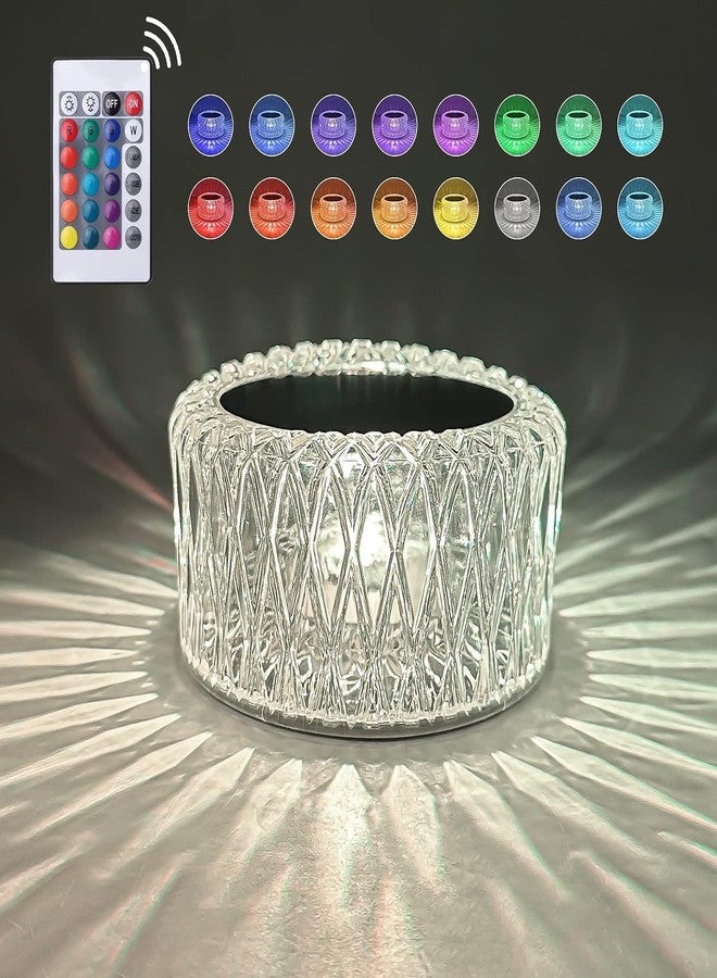 Drumstone (𝗦𝗽𝗲𝗰𝗶𝗮𝗹 𝟭𝟬 𝗬𝗲𝗮𝗿𝘀 𝗪𝗮𝗿𝗿𝗮𝗻𝘁𝘆 Romantic LED Crystal Table Lamp – Elegant Bird Nest Design with 16 Colors, Touch Sensor Control & USB Power - Image 5