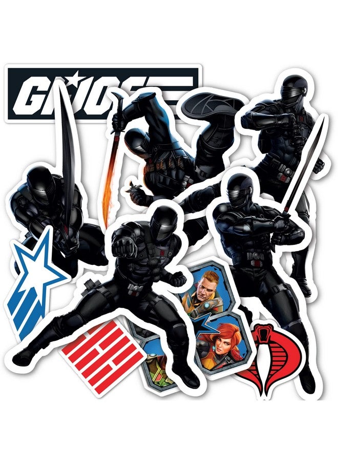 Desert Cactus Gi Joe Stickers 10 Stickers Vinyl Decal Laptop Water Bottle Car Scrapbook Decorations Birthday Favor Party Supplies Stickers (21) - Image 2