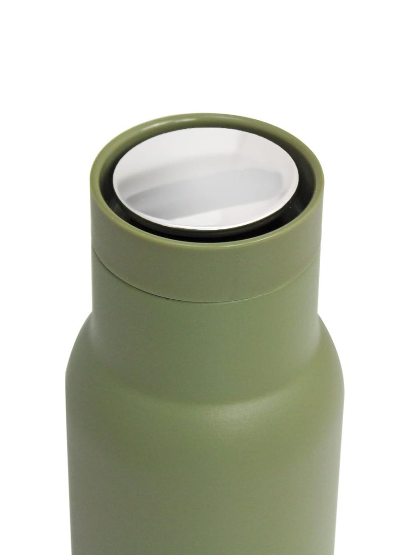 BLACKSTONE Vacuum Double Walled Stainless Steel Water Bottle Matt Finish with Cleaning Brush B002 - 350 ML  - Image 3