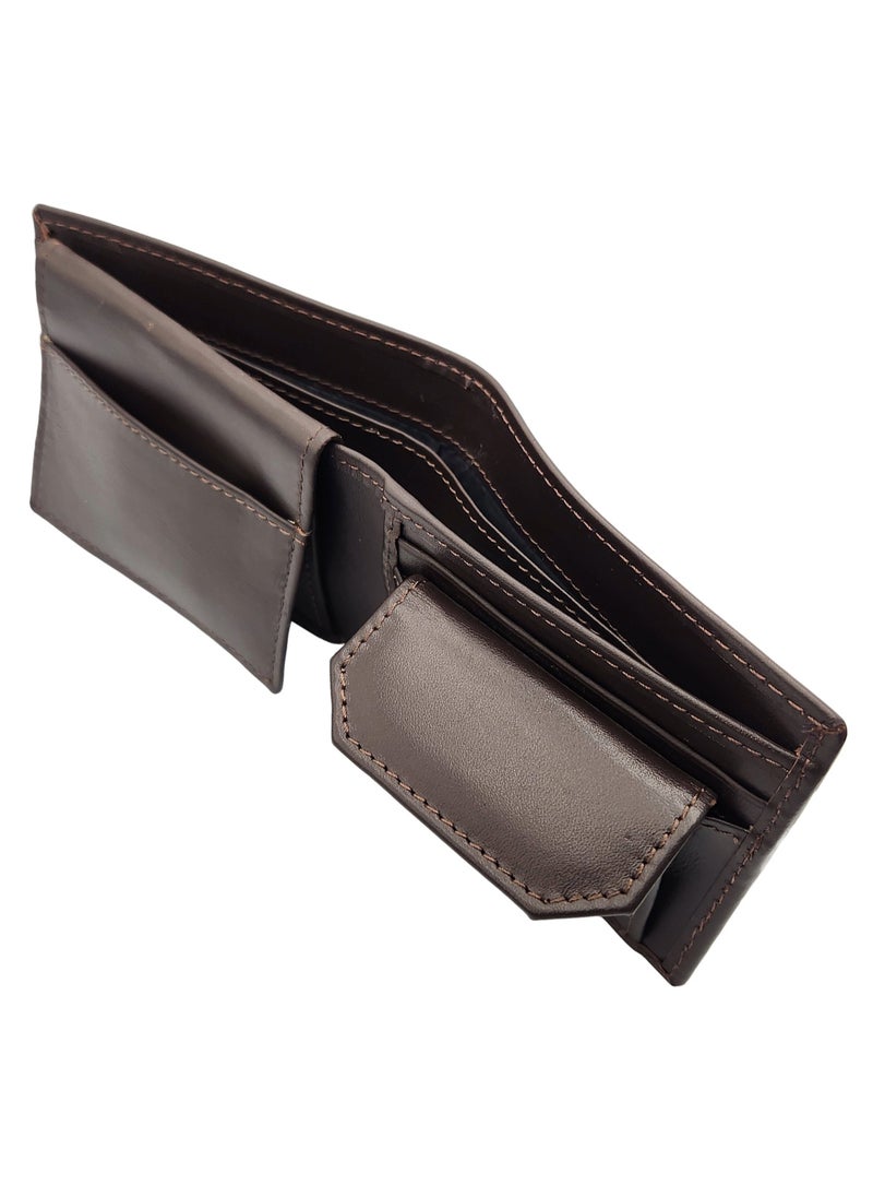 Energize Regular Genuine Leather Wallet for Men, Premium Leather Material with Versatile Compartment, Ideal for Traveling & Daily Use, Perfect Gift for Any Occasion  - Image 4