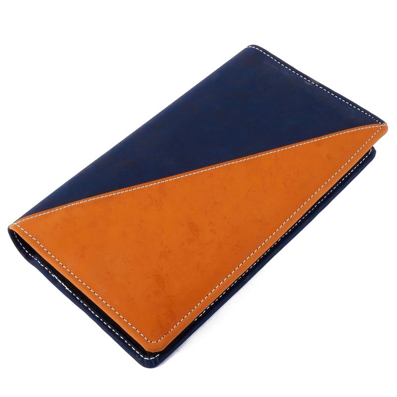 Asraw PU Faux Leather Expanding and Multiple Cheque Book Cover for Cards, Passbook & Chequebook - Chequebook Cover, Passbook Cover, Documents Cover for Office & Home Use (Multi-Color) - Image 1