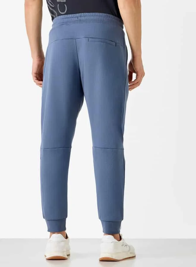 ADOT by Splash Panelled Joggers with Pockets and Drawstring Closure
