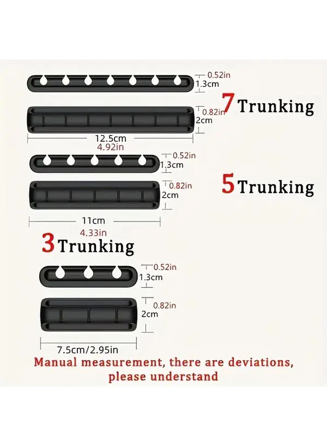 3 Holes Multi Functional Cable Organizer For Wire Slot - Image 3