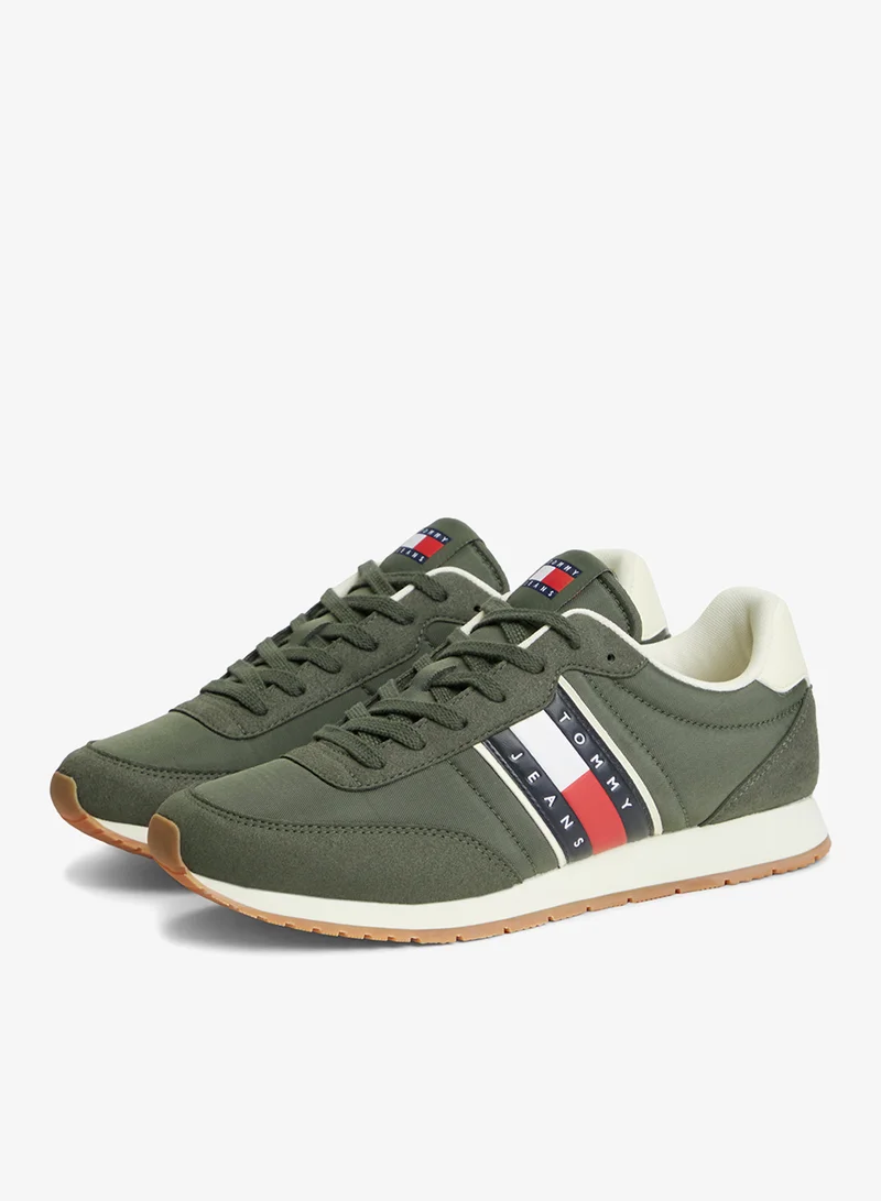Tommy Jeans  Logo Mixed Texture Trainers for Men | Best Price UAE