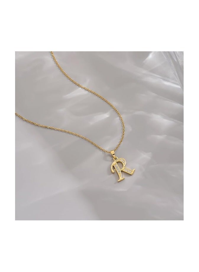 R Pendant Jewelry Necklace - Image 2