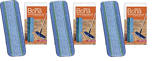 Bona Professional Bona PowerPlus Microfiber deep Clean Padfor MultiSurface Floors 3 Pack - Image 2