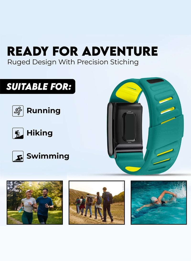 Sports Strap Compatible with Whoop 5.0 Soft - Breathable Silicone Strap Adjustable Replacement Wristband for Whoop 5.0 Band - Image 5