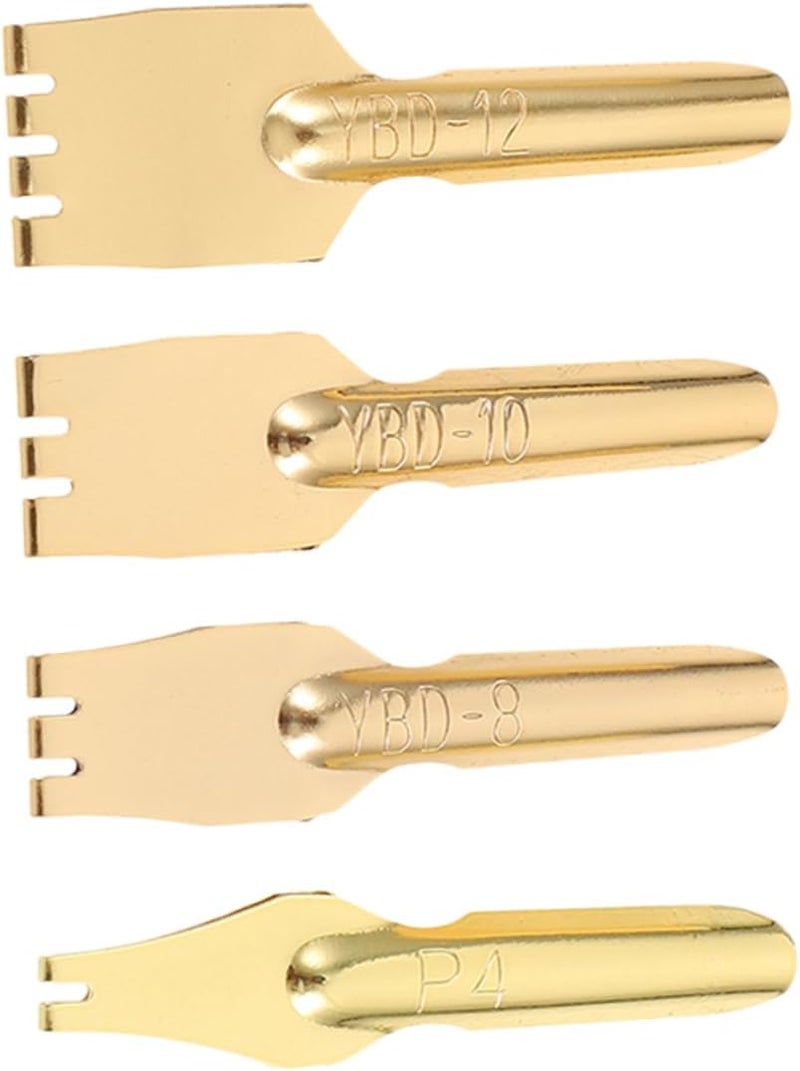 4pcs Flat Tip Fountain Pen Set for Tibetan Calligraphy and Art Creative Writing Tools for Artists for Drawing and Daily Use - Image 1