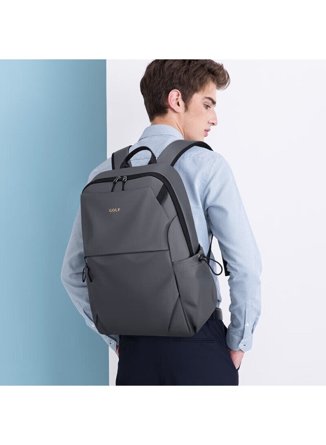 Golf Backpack For Men, Large Capacity, Water-resistant, 15.6-inch Laptop, Student Schoolbag, Casual Travel Backpack - Image 2